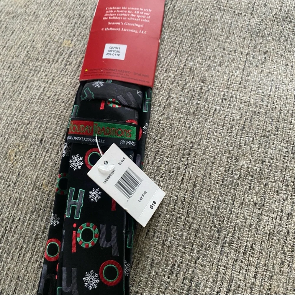 INSPIRED BY HALLMARK SEASONAL DESIGNS BOY'S HOLIDAY TRADITIONS TIES